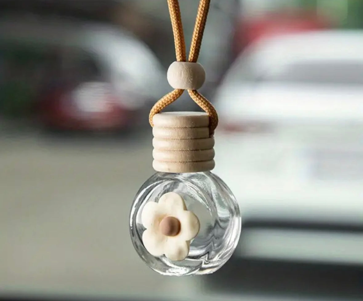 Diffuseur voiture gourde fleur