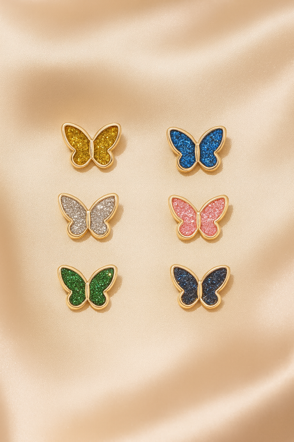 Boucles d’oreilles Papillon — Plusieurs coloris