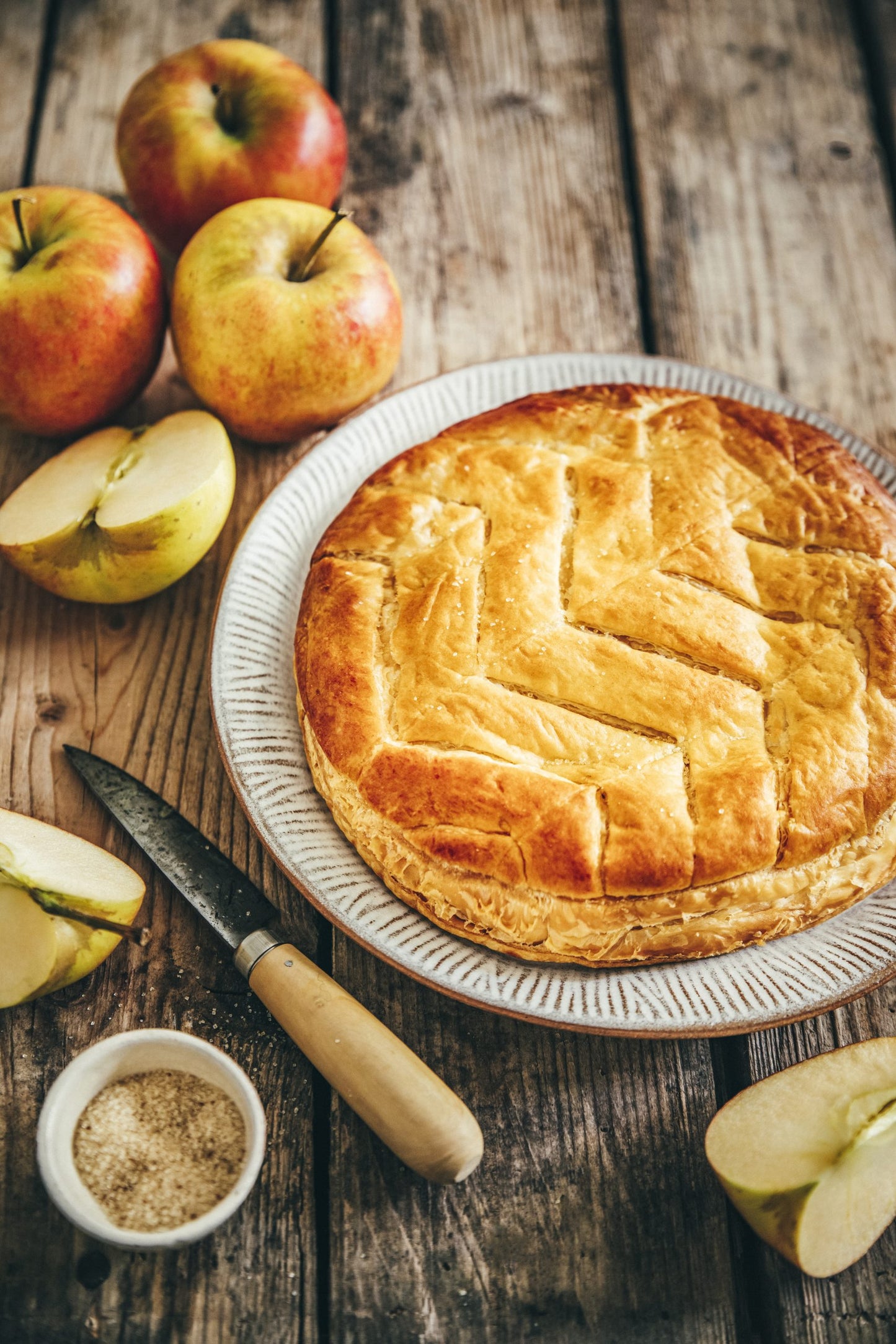 Galette des rois au pomme