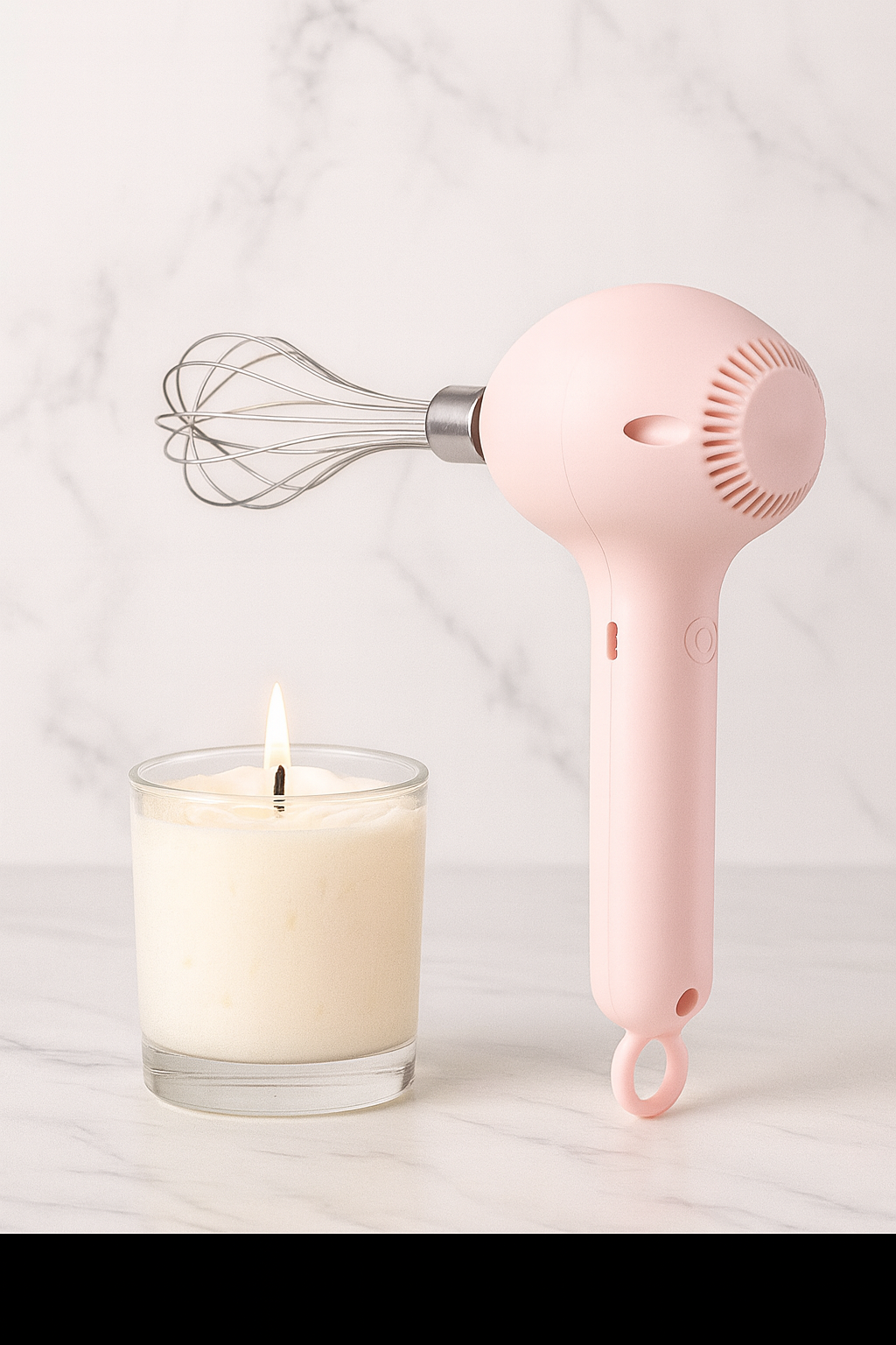 Mixeur Électrique USB – Idéal pour vos Chantilly de Bougie & Chantilly de Douche