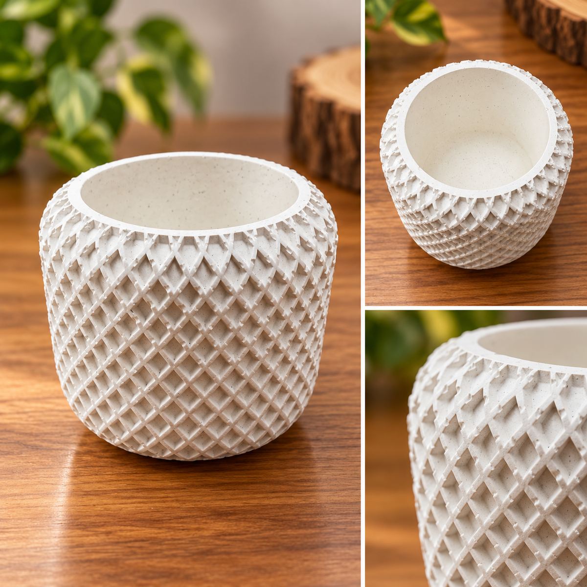 Pot artisanal texturé – 100 ml