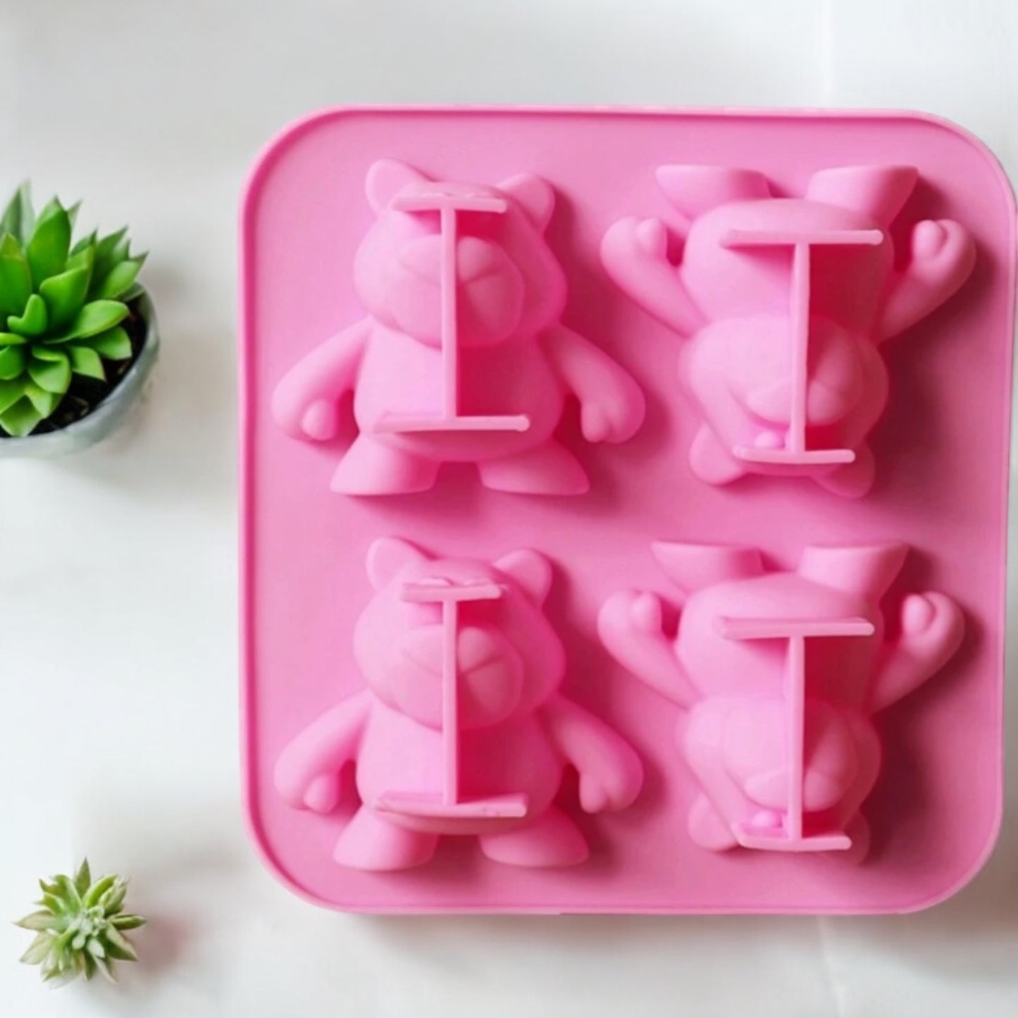 Moule silicone ours dessin animée