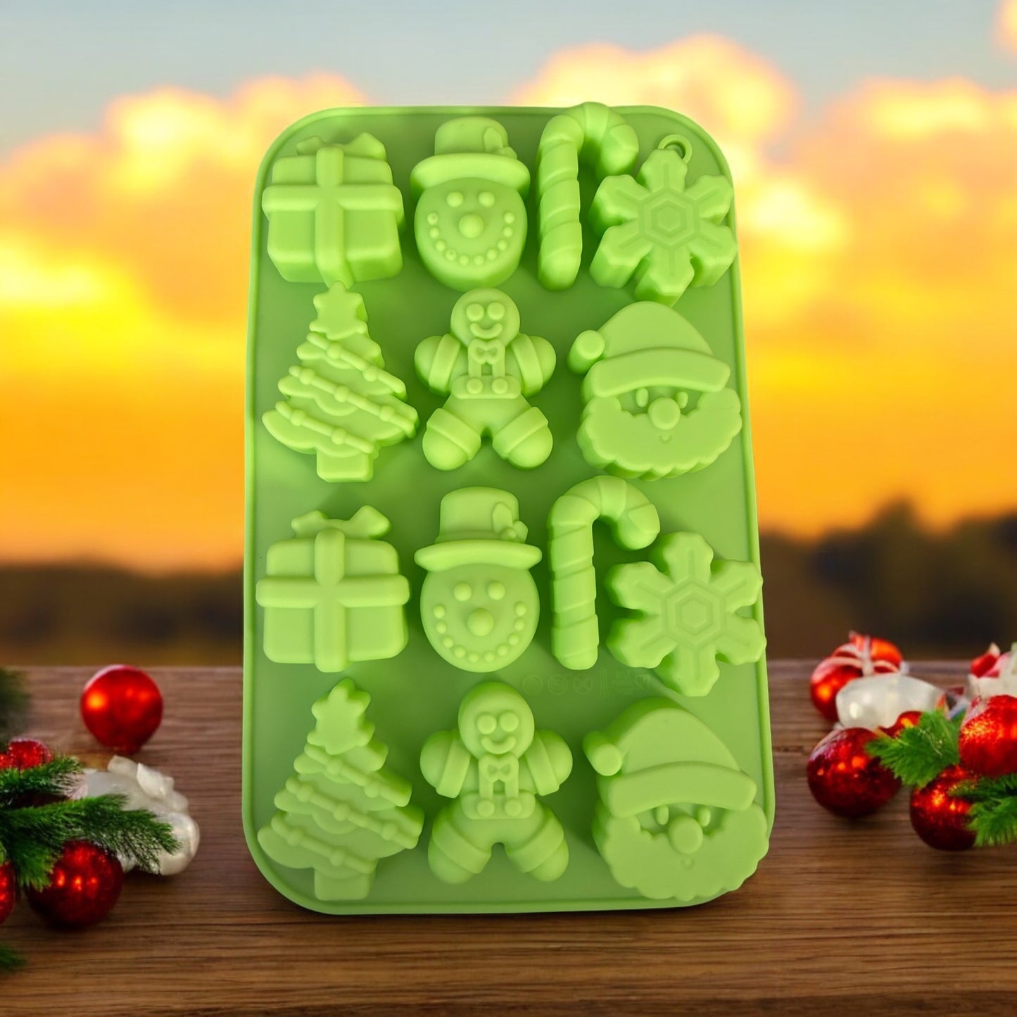Moule silicone Noël personnage