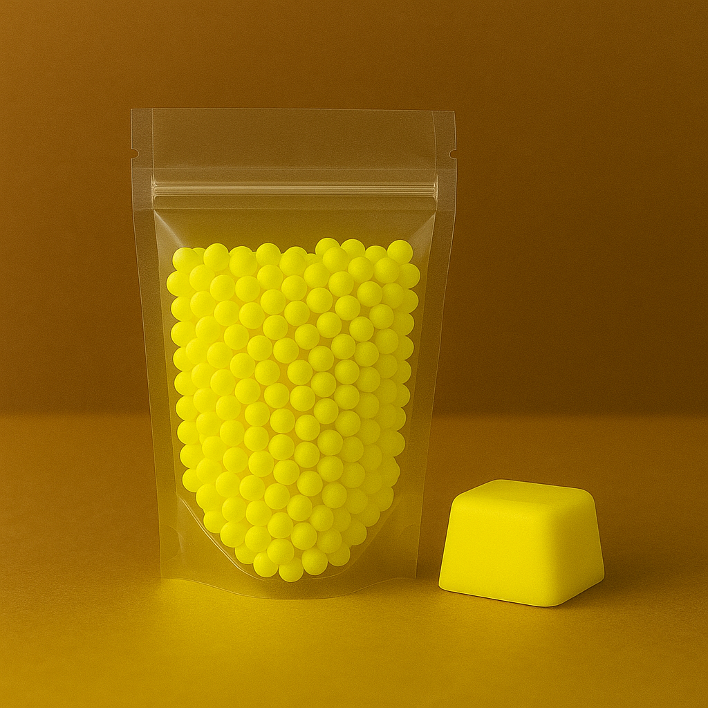 Colorant en grain Jaune fluorescent