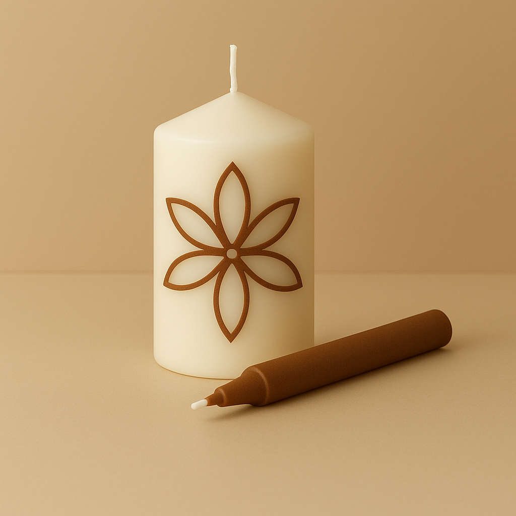 Stylo à Bougie – Précision, Créativité & Finitions Parfaites