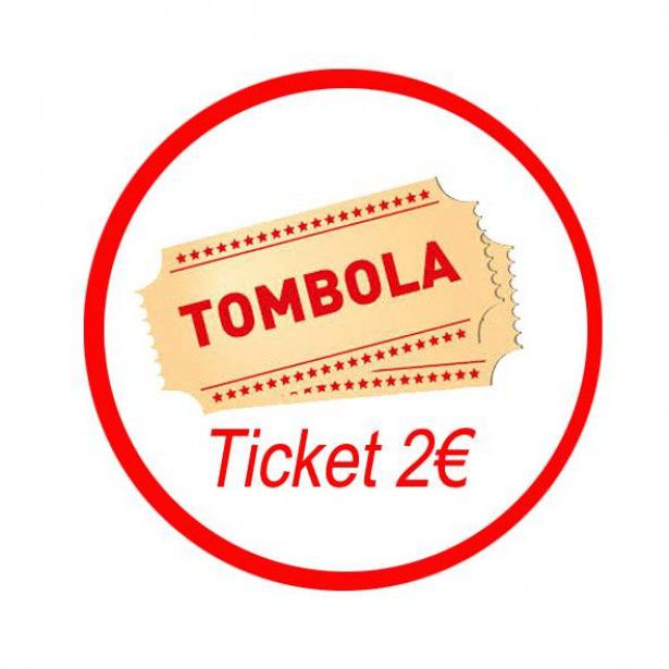 Ticket tombola de Pâques