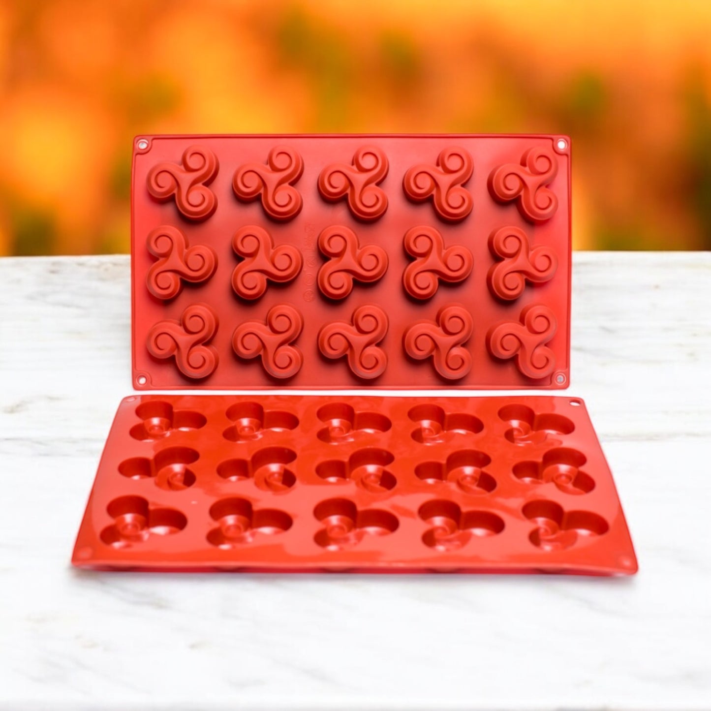 Moule silicone triskel