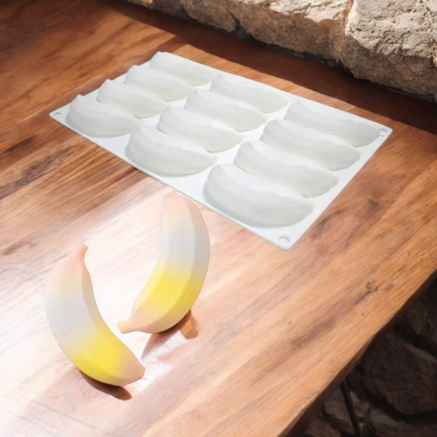 Moule silicone banane