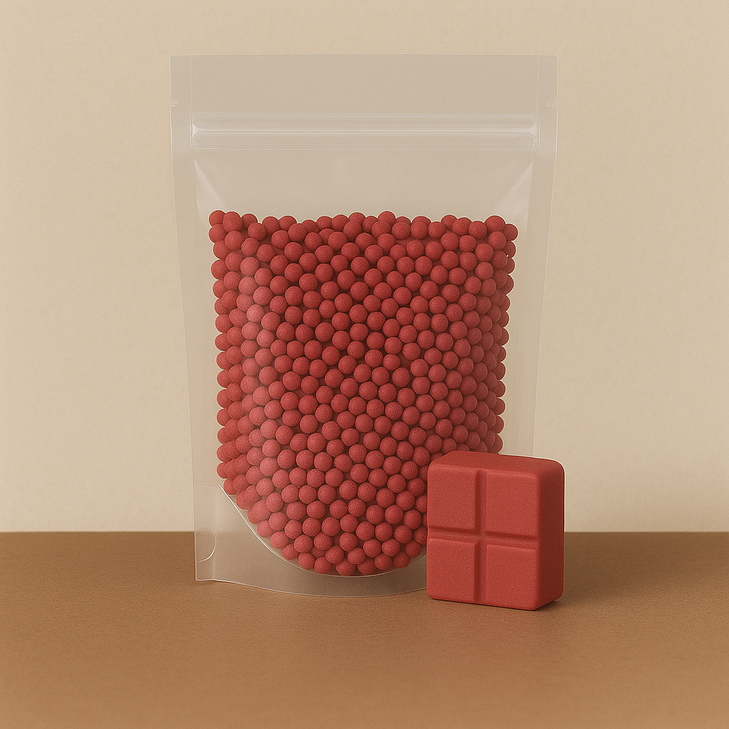 Colorant en grain fruit rouge