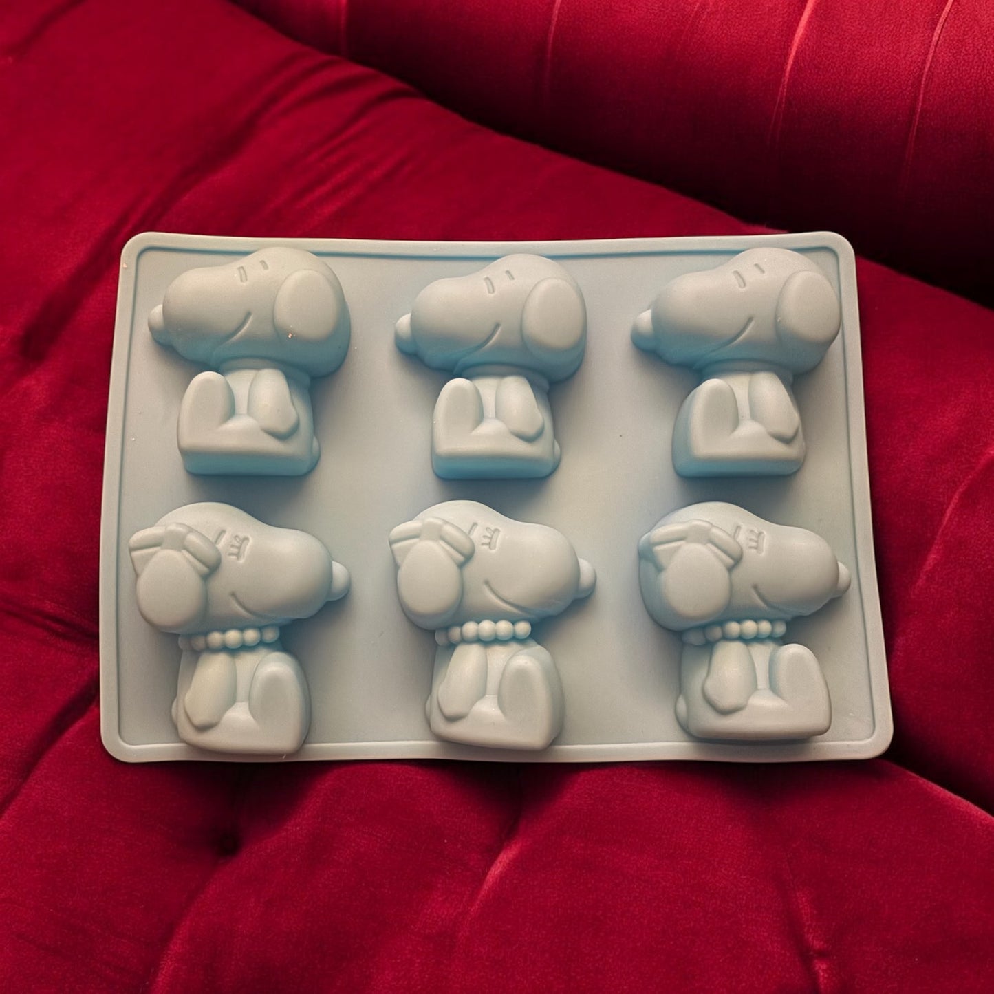Moule silicone snoopy (chien)