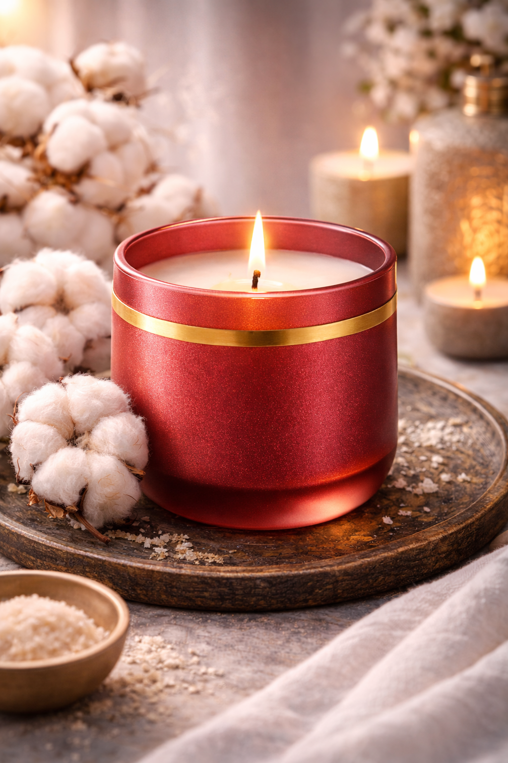Fleur de coton du rituel /N°Lot: TC-26268
