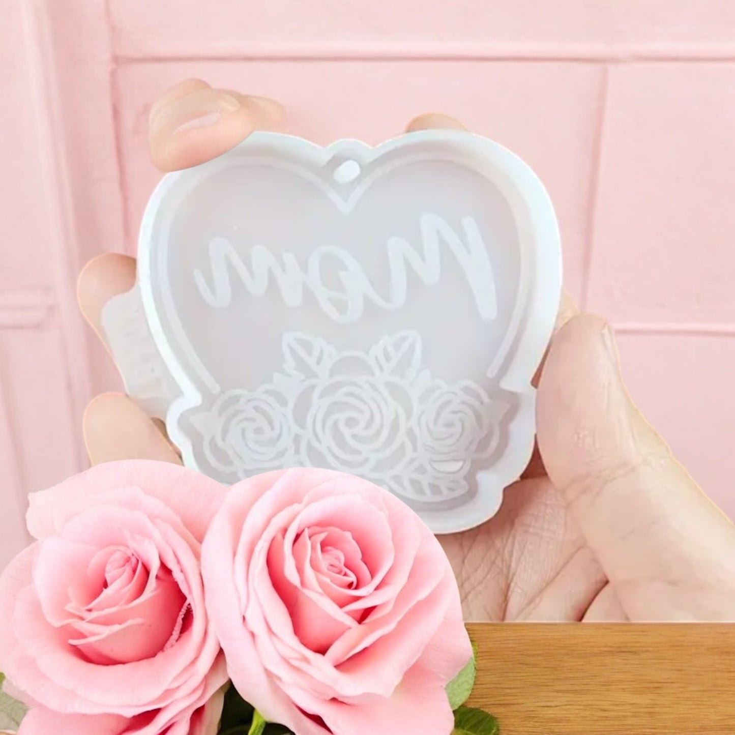 Moule silicone suspension maman