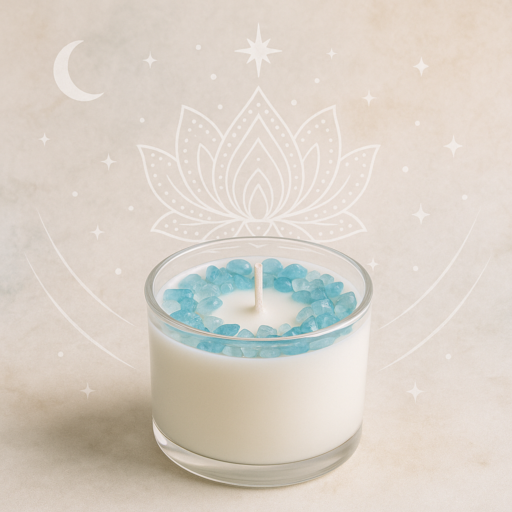 Chips d'aigues-marines Harmonie émotionnelle & Eveil spirituelle