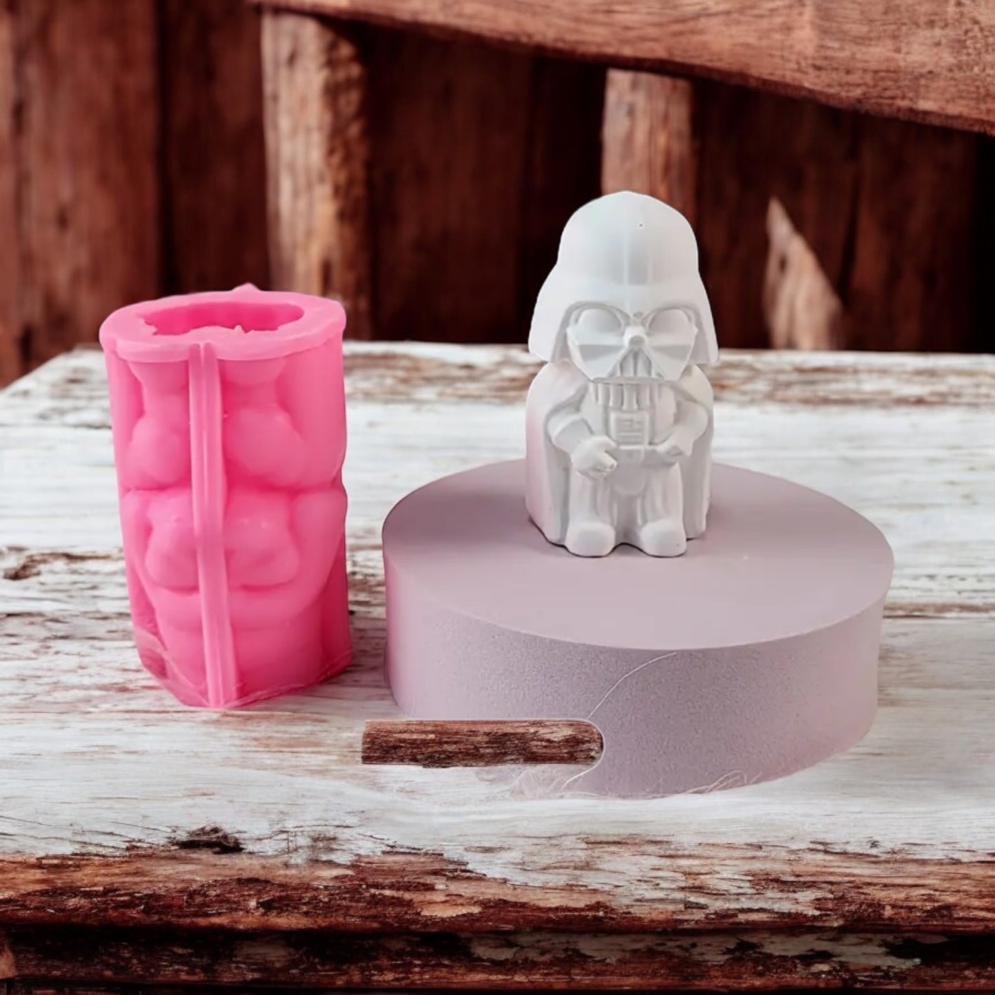 Moule silicone bougie Dark Vador Star Wars