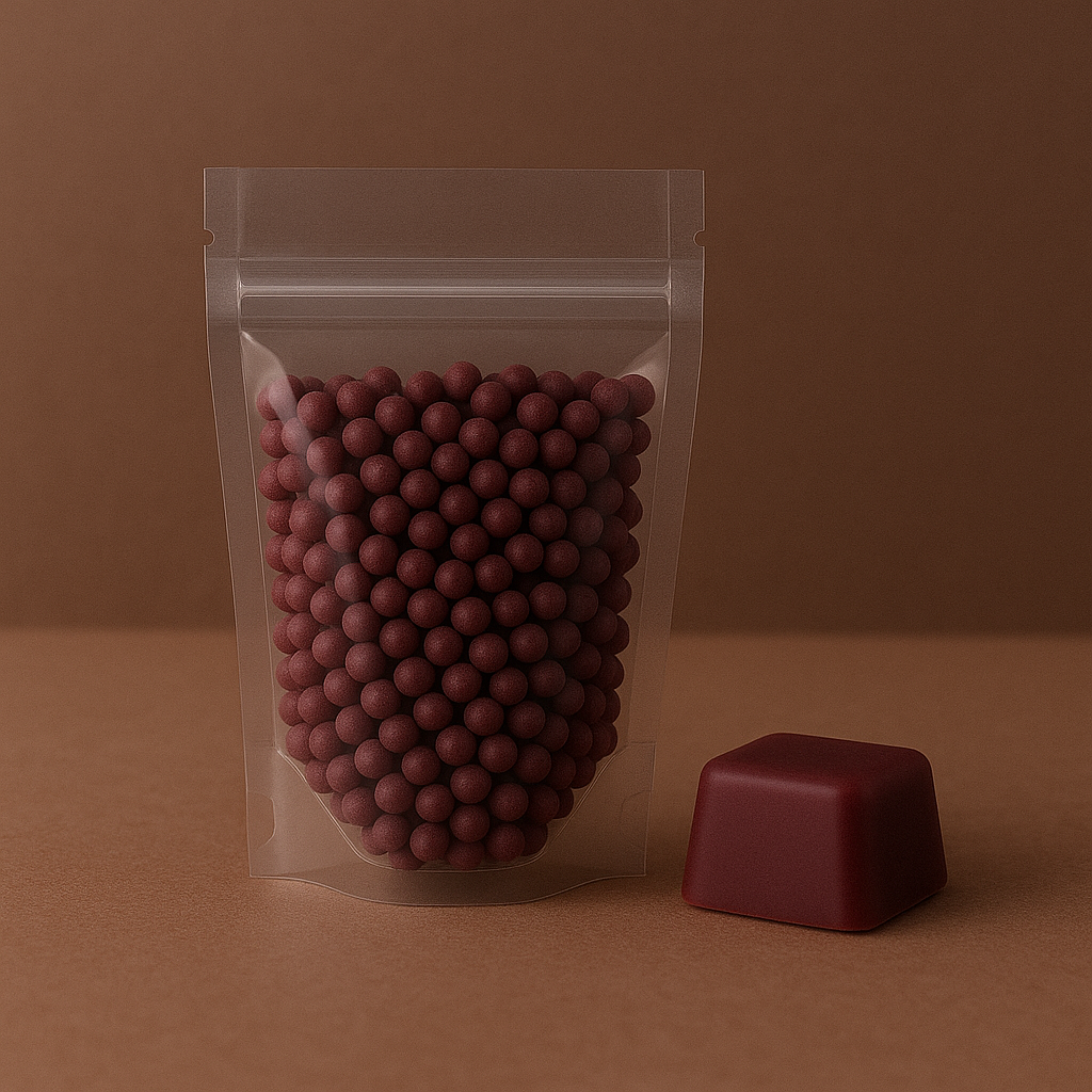 Colorant en grain couleur bordeaux