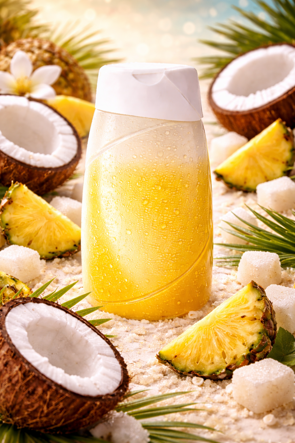 Crémeux coco ananas tropical