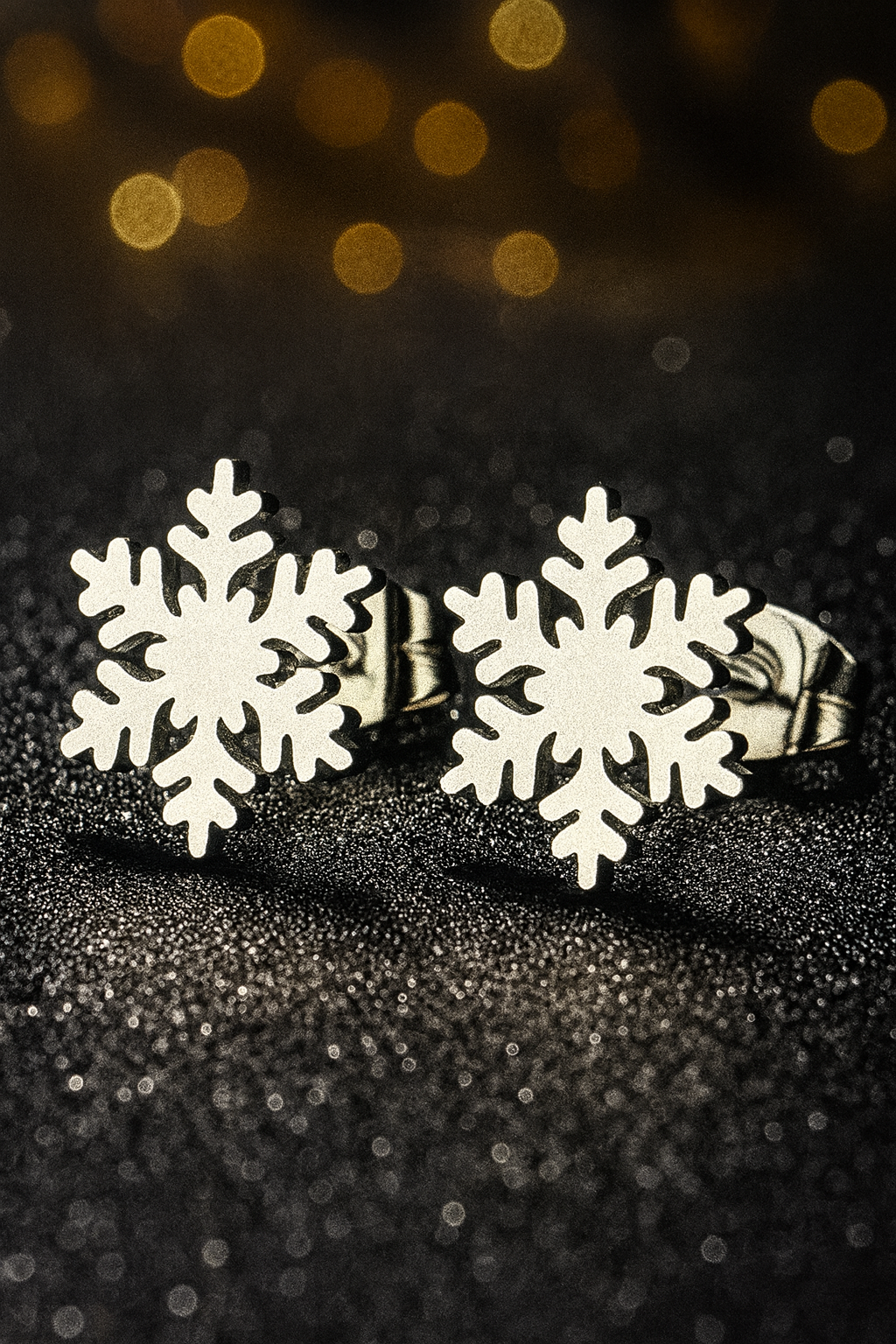 Boucles d’oreilles « Flocons de neige »