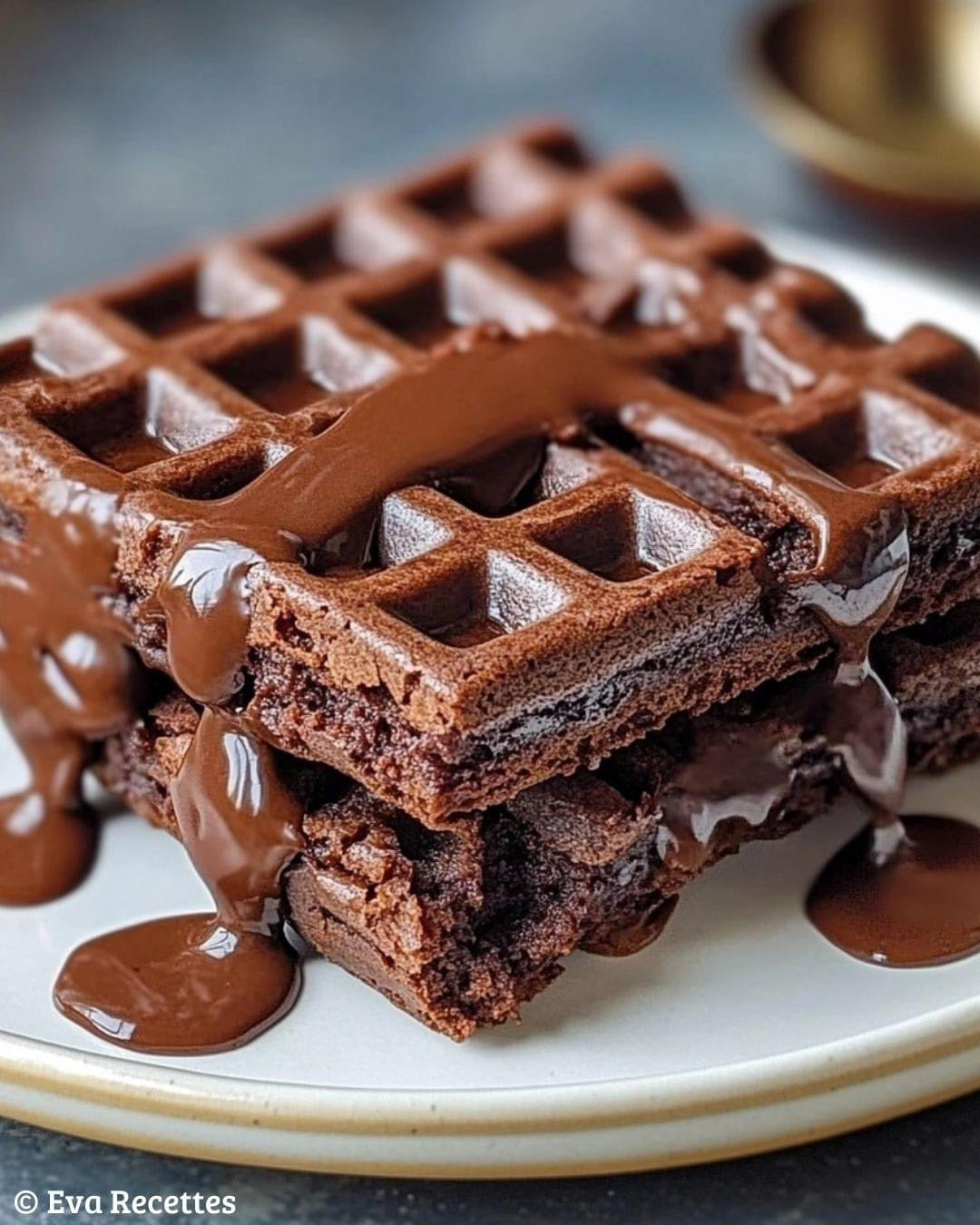 Gaufre brownies