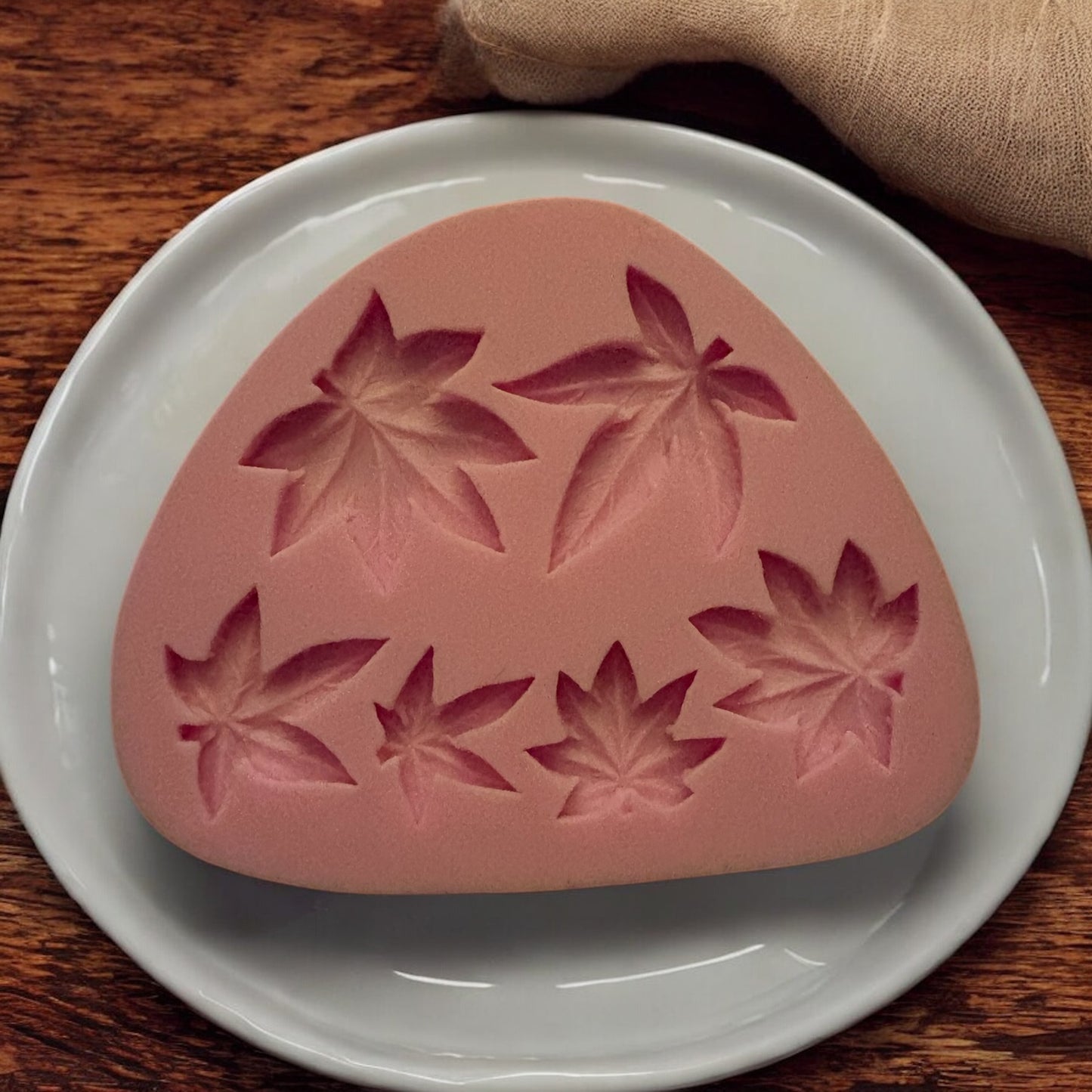 Moule silicone feuille d’érable décoration