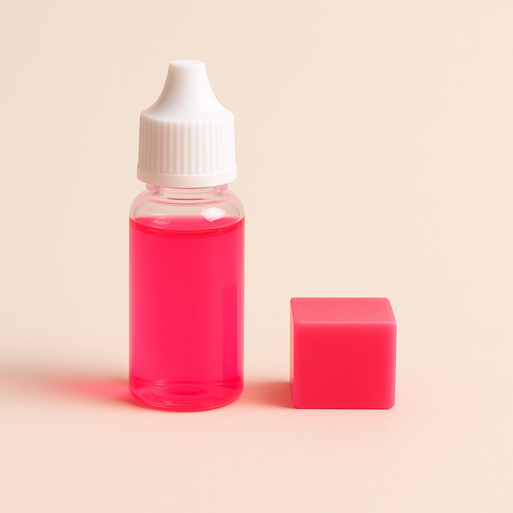 Colorant Liquide Fluo Rose Rouge