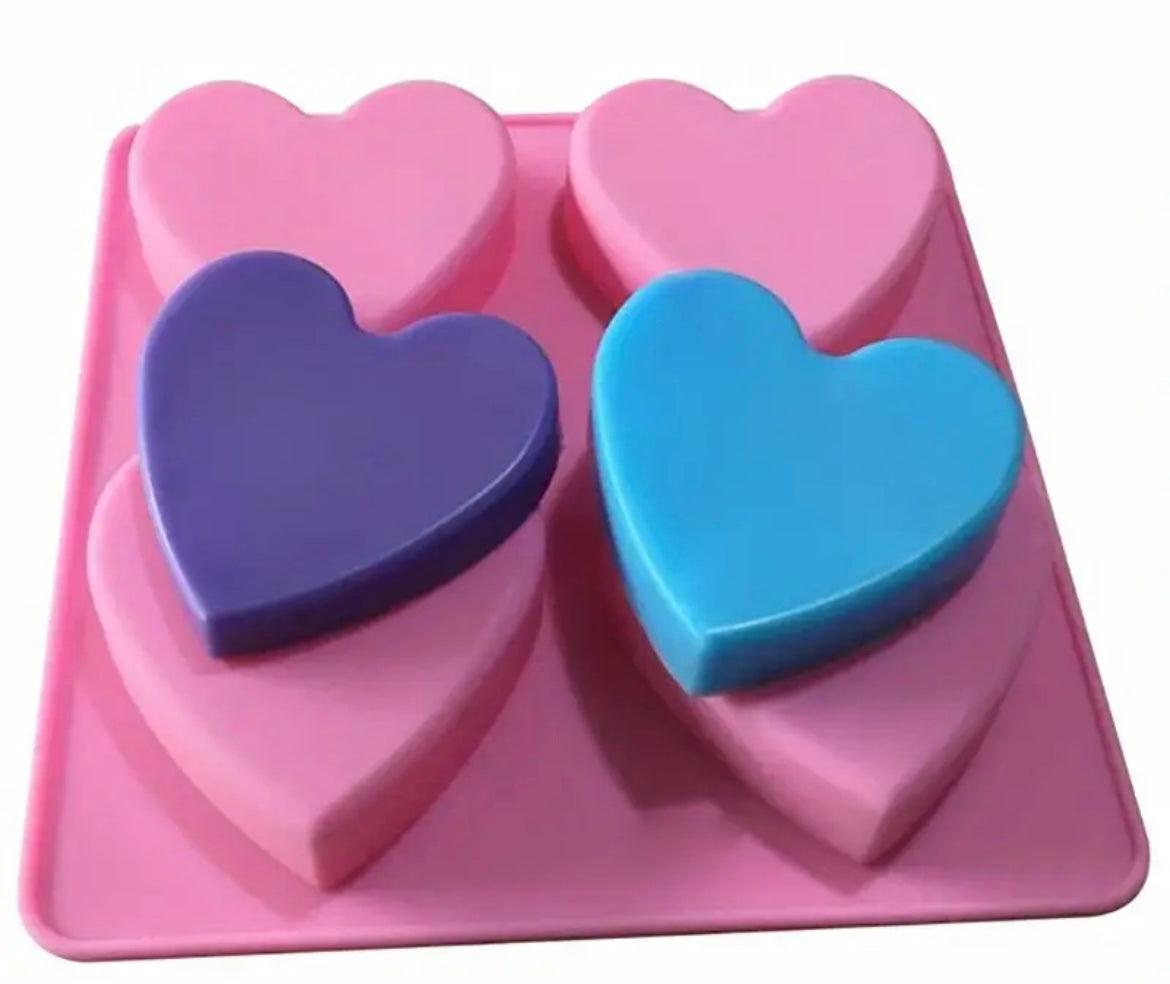Moule savon cœur