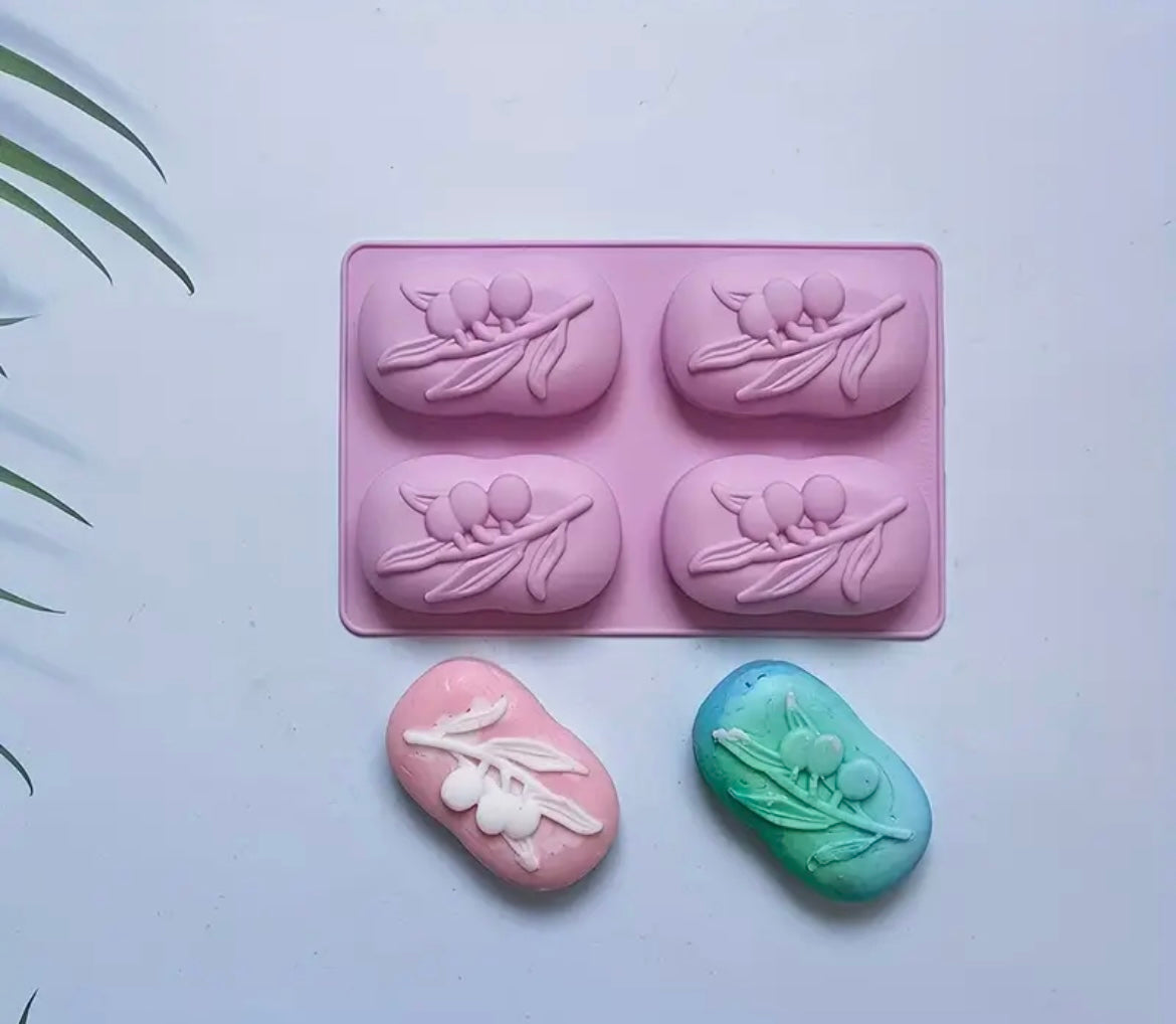 Moule savon fleur