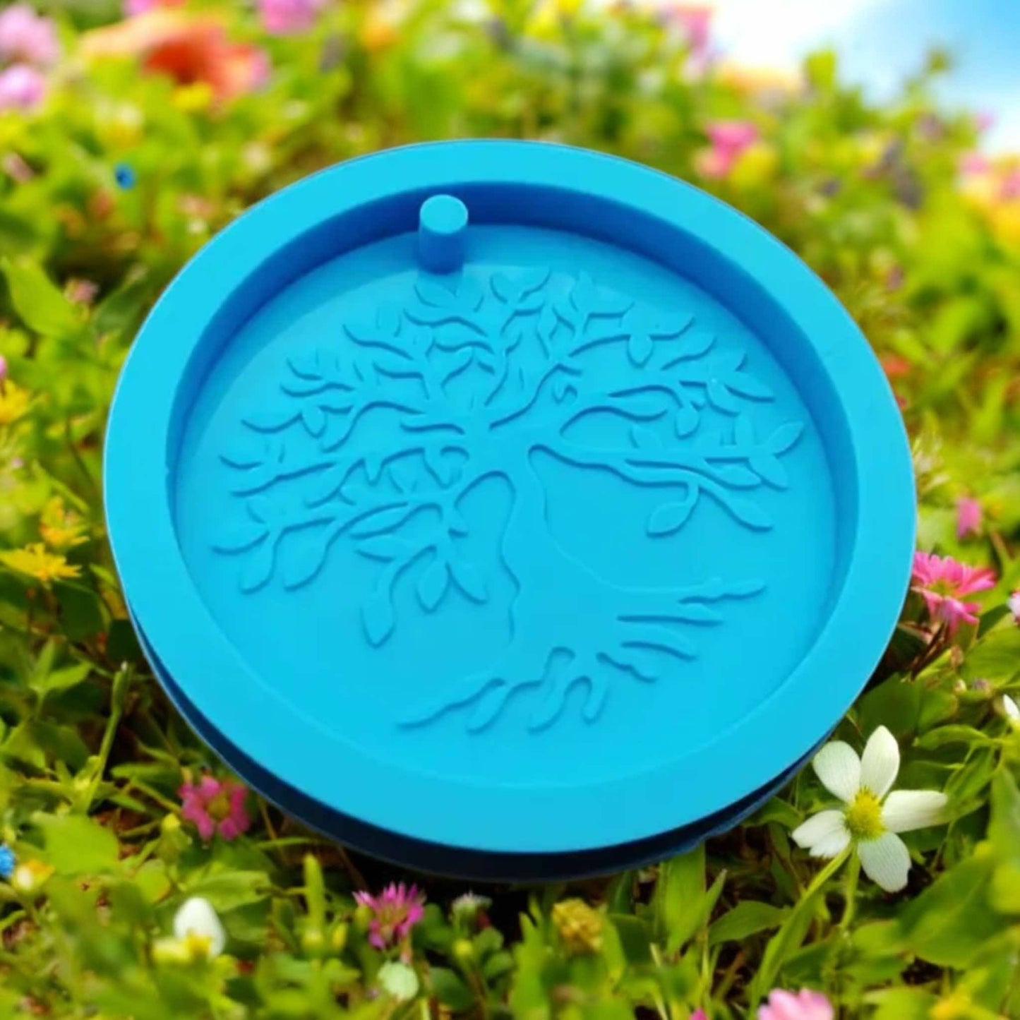 Moule silicone suspension arbre de vie