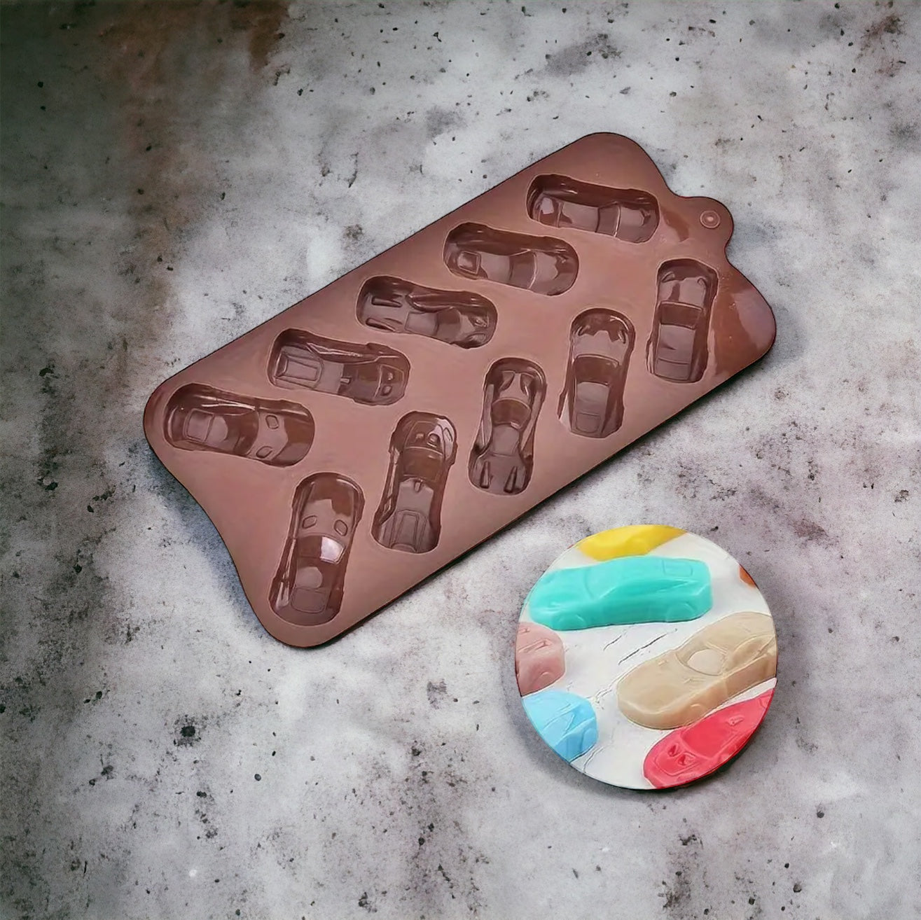 Moule silicone voiture