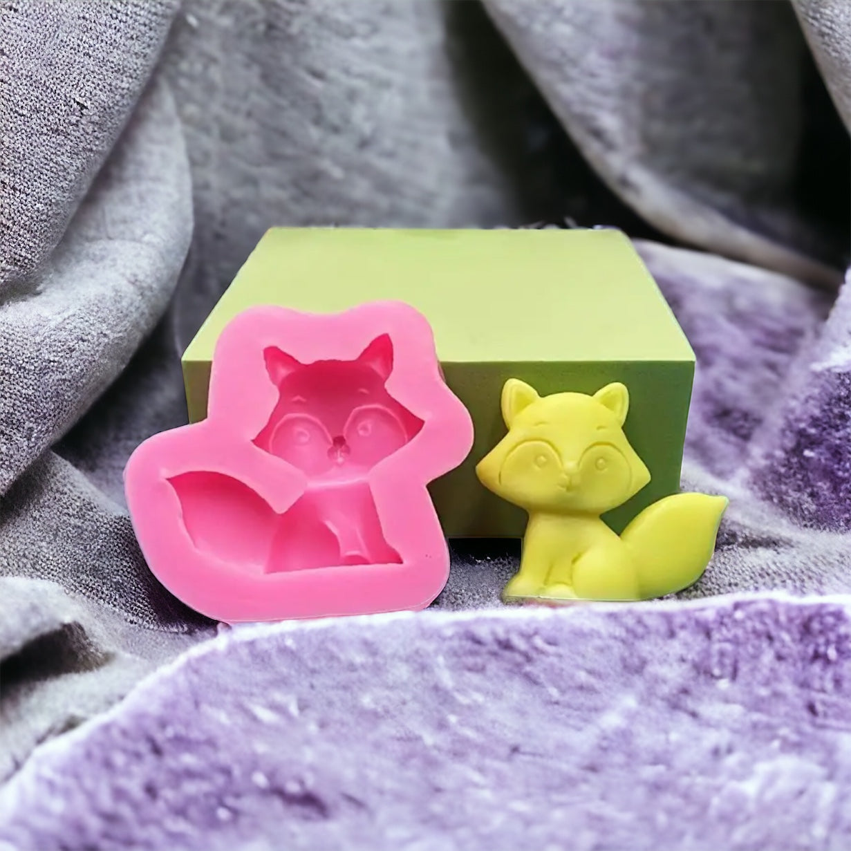 Moule silicone renard