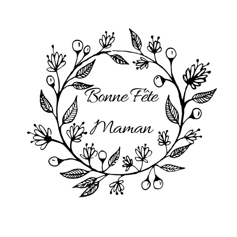 Autocollant rond 50mm