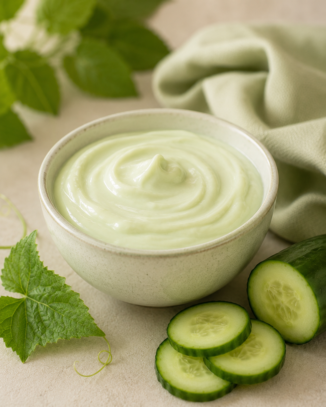 Crème de concombre