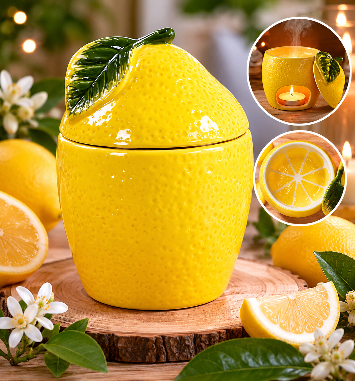 Brûleur à Fondants Citron Ensoleillé
