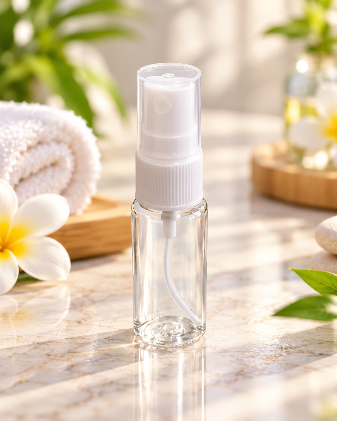 Vaporisateur en Plastique Transparent – 25 ml