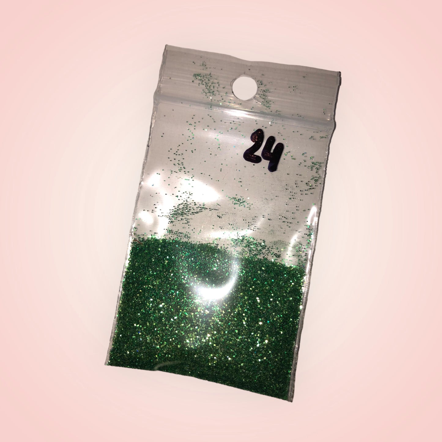 Paillette Vert plante 24