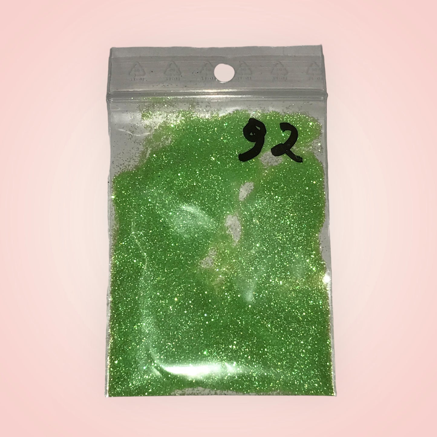 Paillette Vert Fluo 92