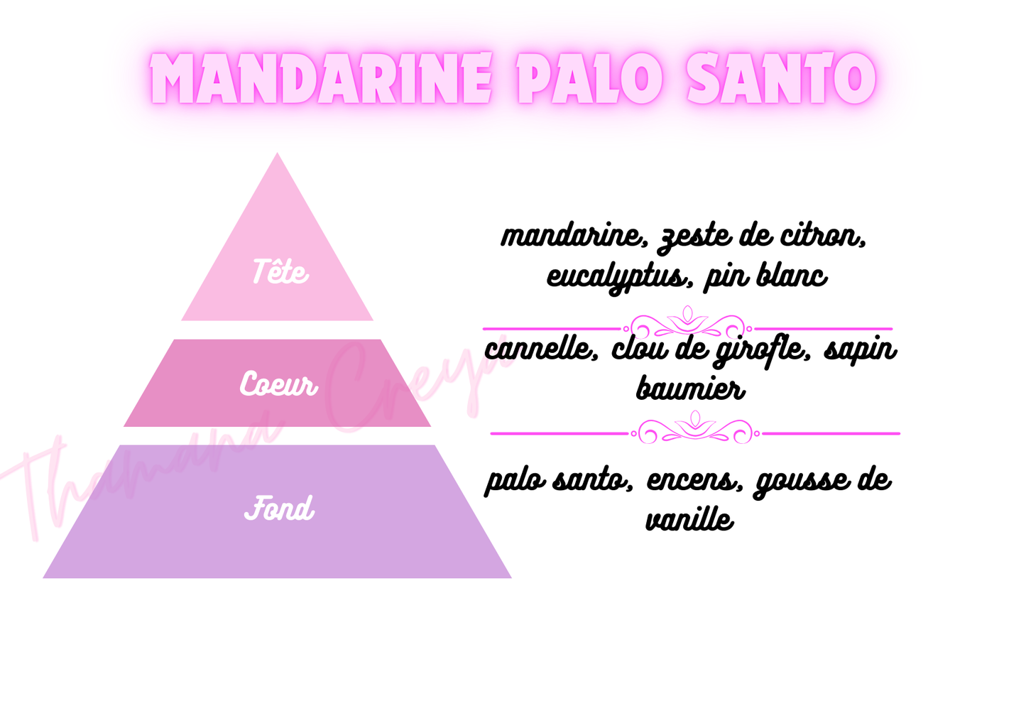 Mandarine palo santo