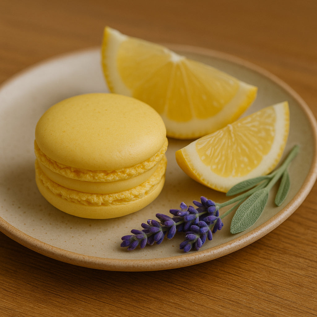 Macaron yuzu