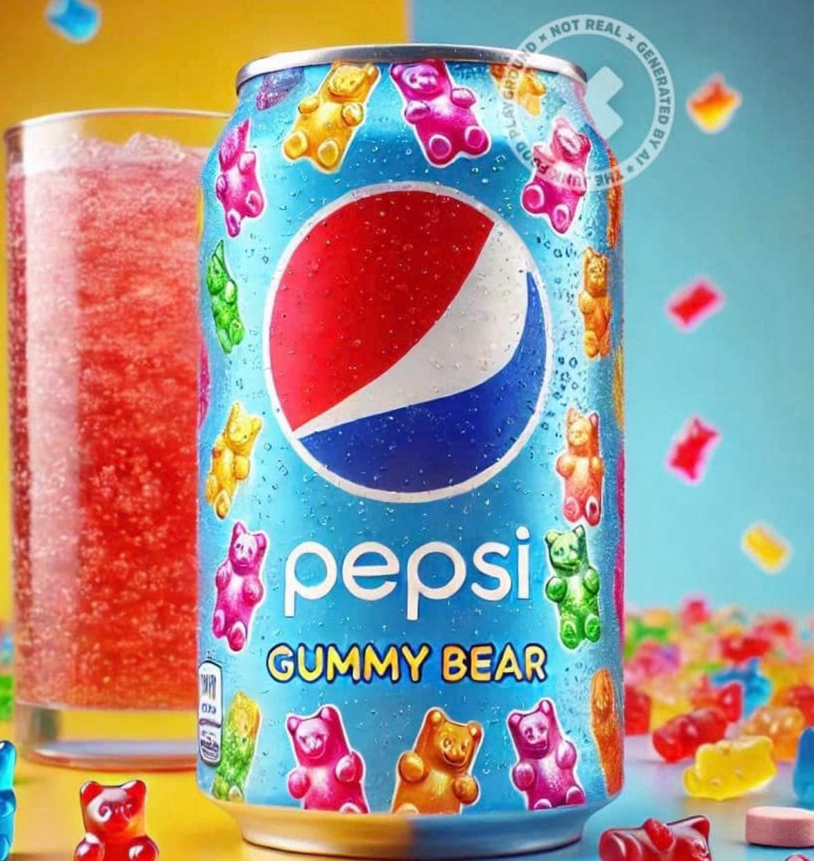 Pepsi gummy bear