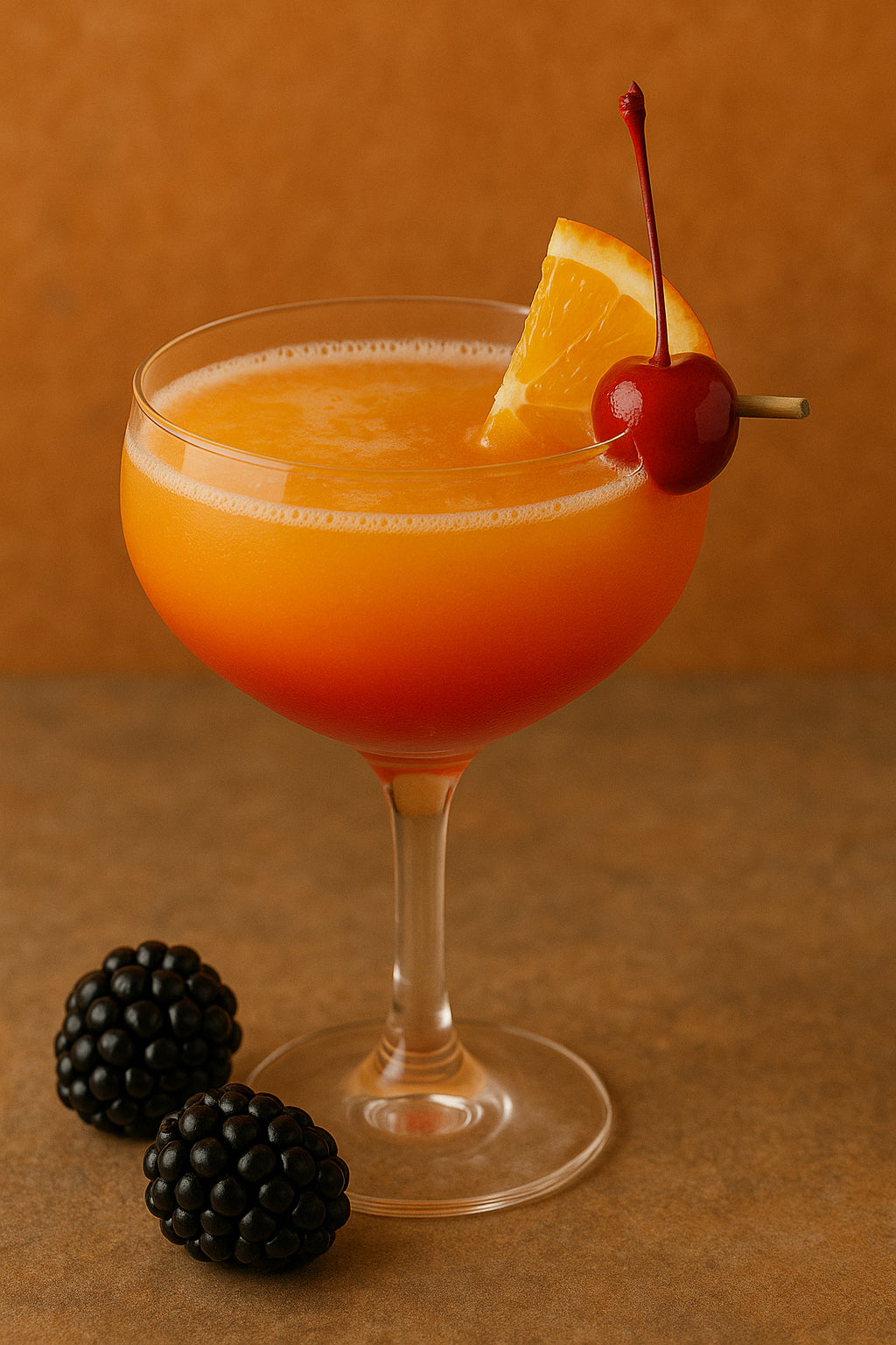 Cocktail délice du coucher de soleil