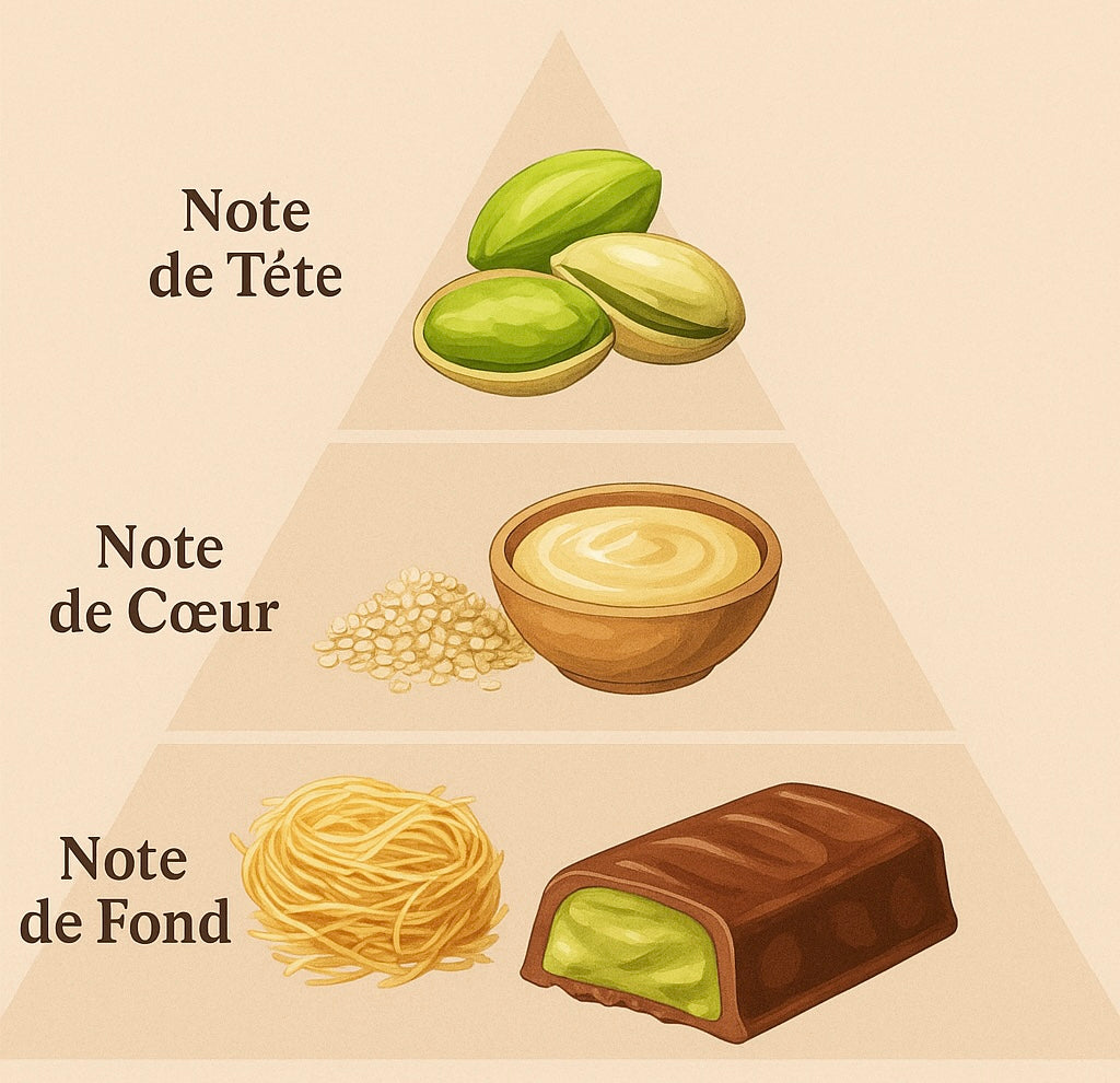 Chocolat pistache Dubaï