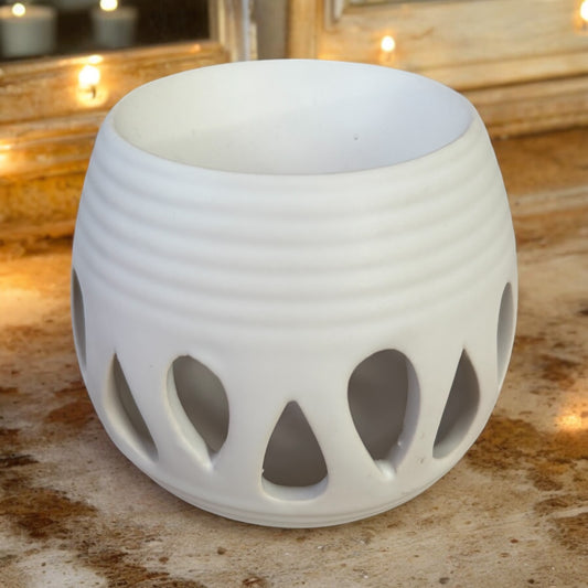 Bruleur boule blanche