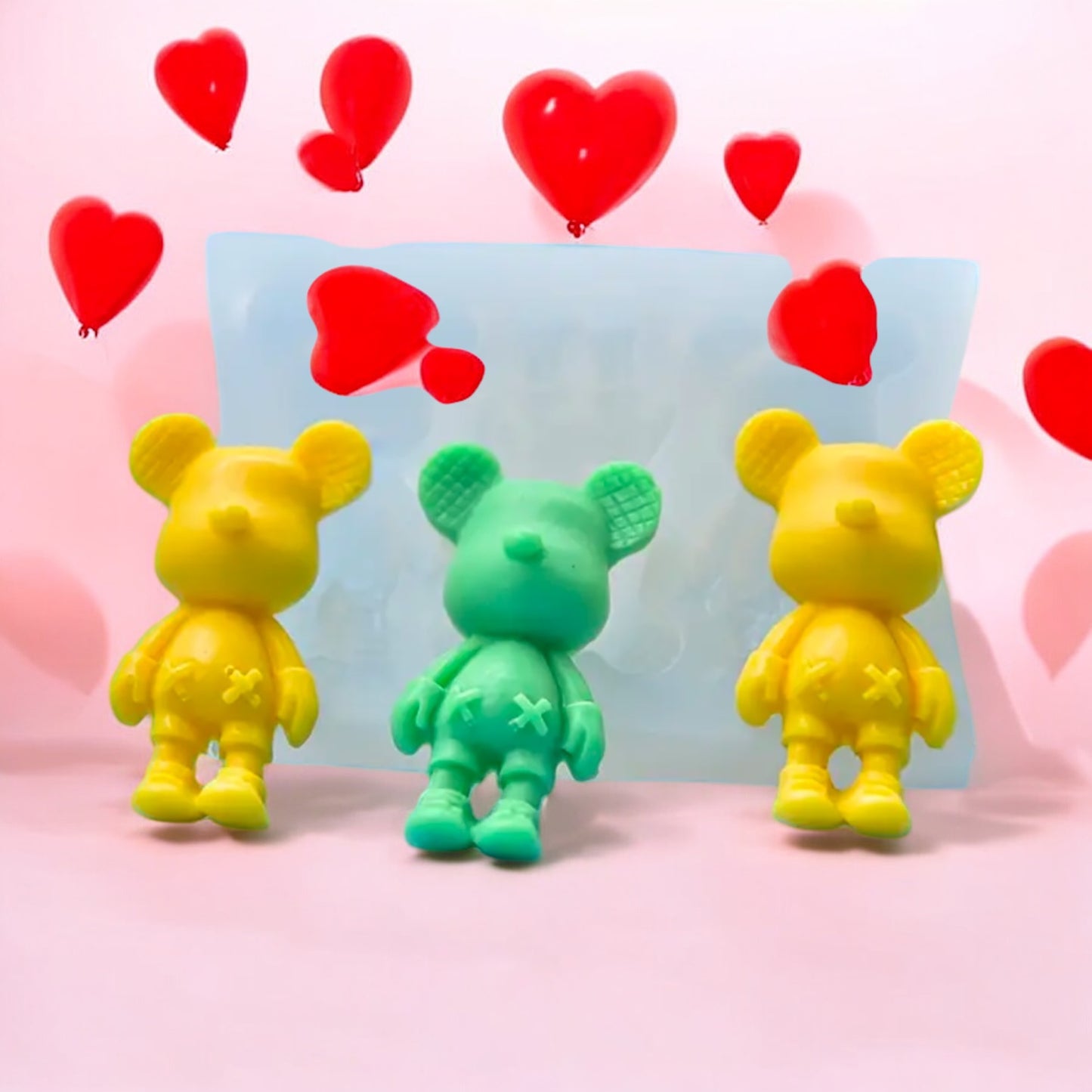Moule silicone Mickey debout