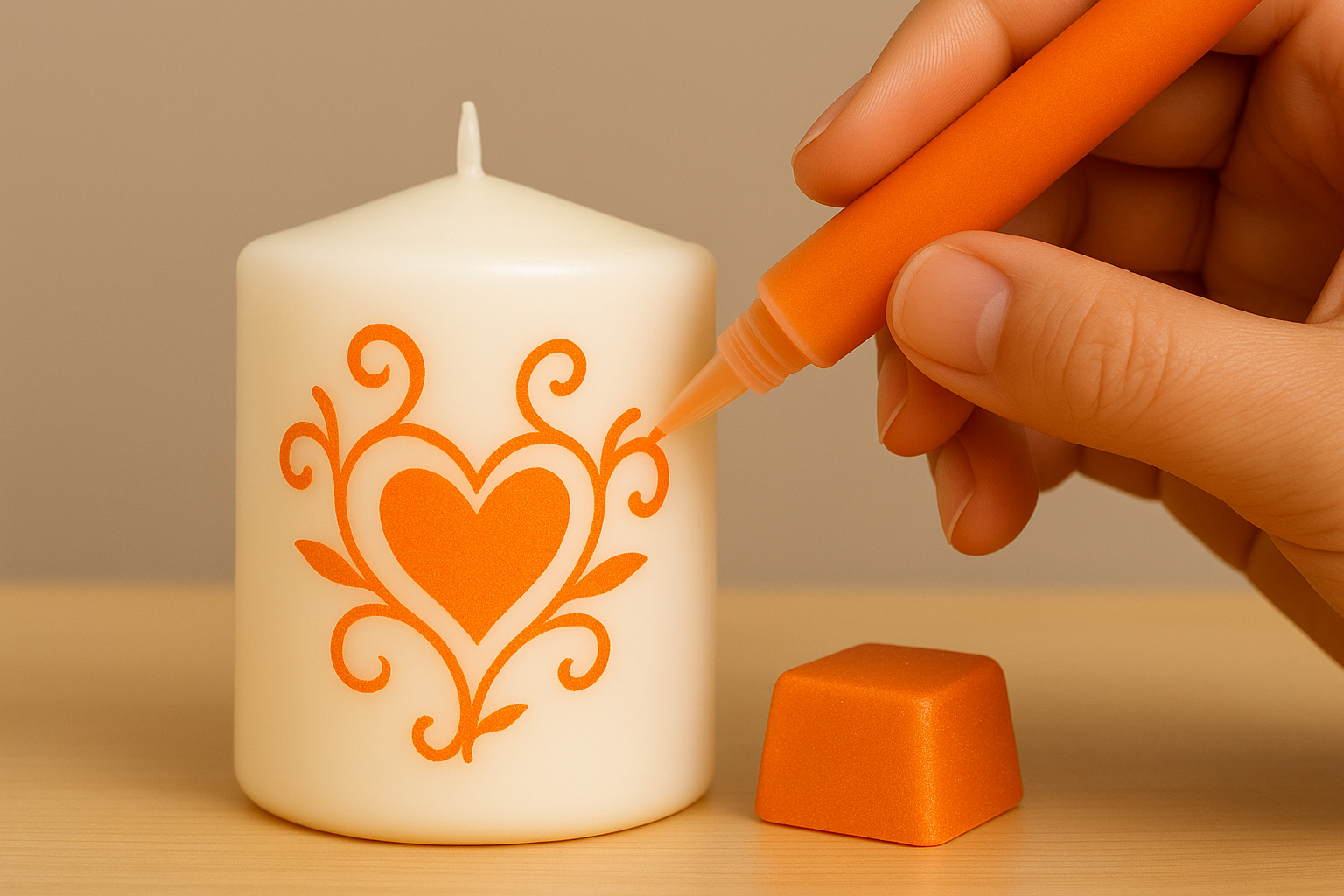 Stylo à Bougie – Précision, Créativité & Finitions Parfaites