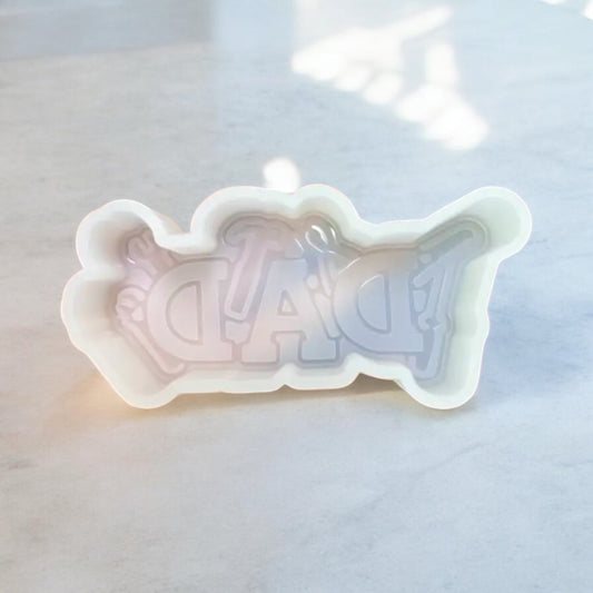 Moule silicone bougie papa