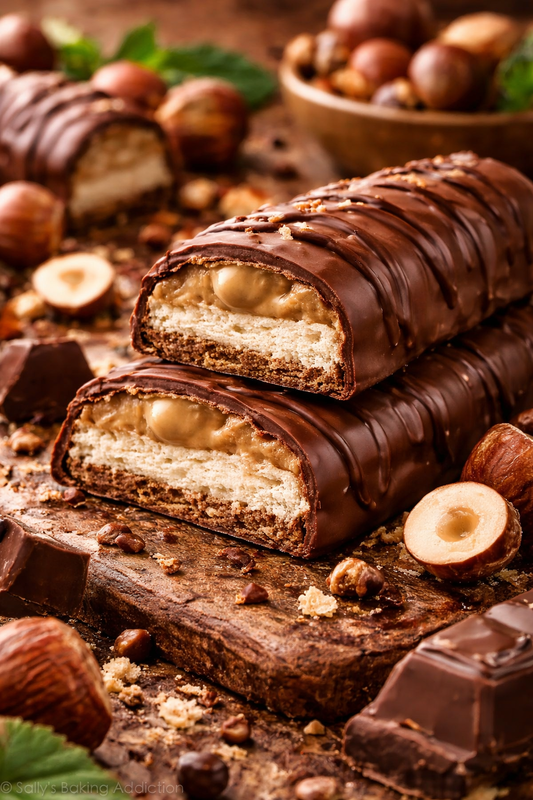 Barre noisette crème