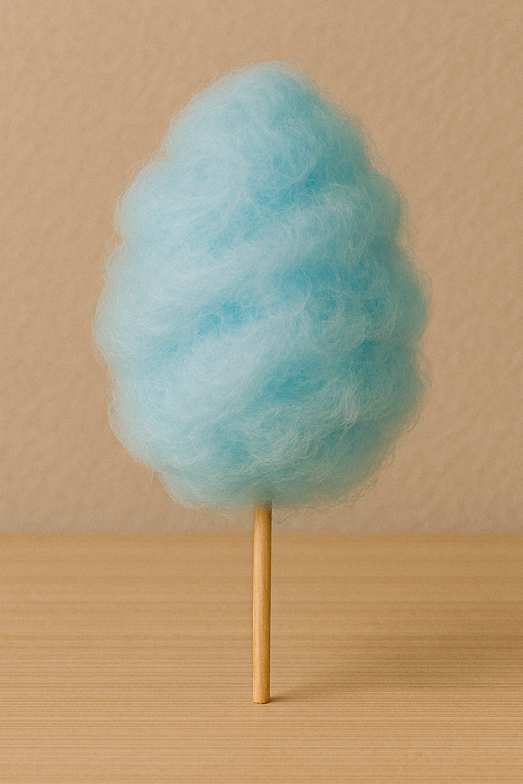Barbe à papa bleu