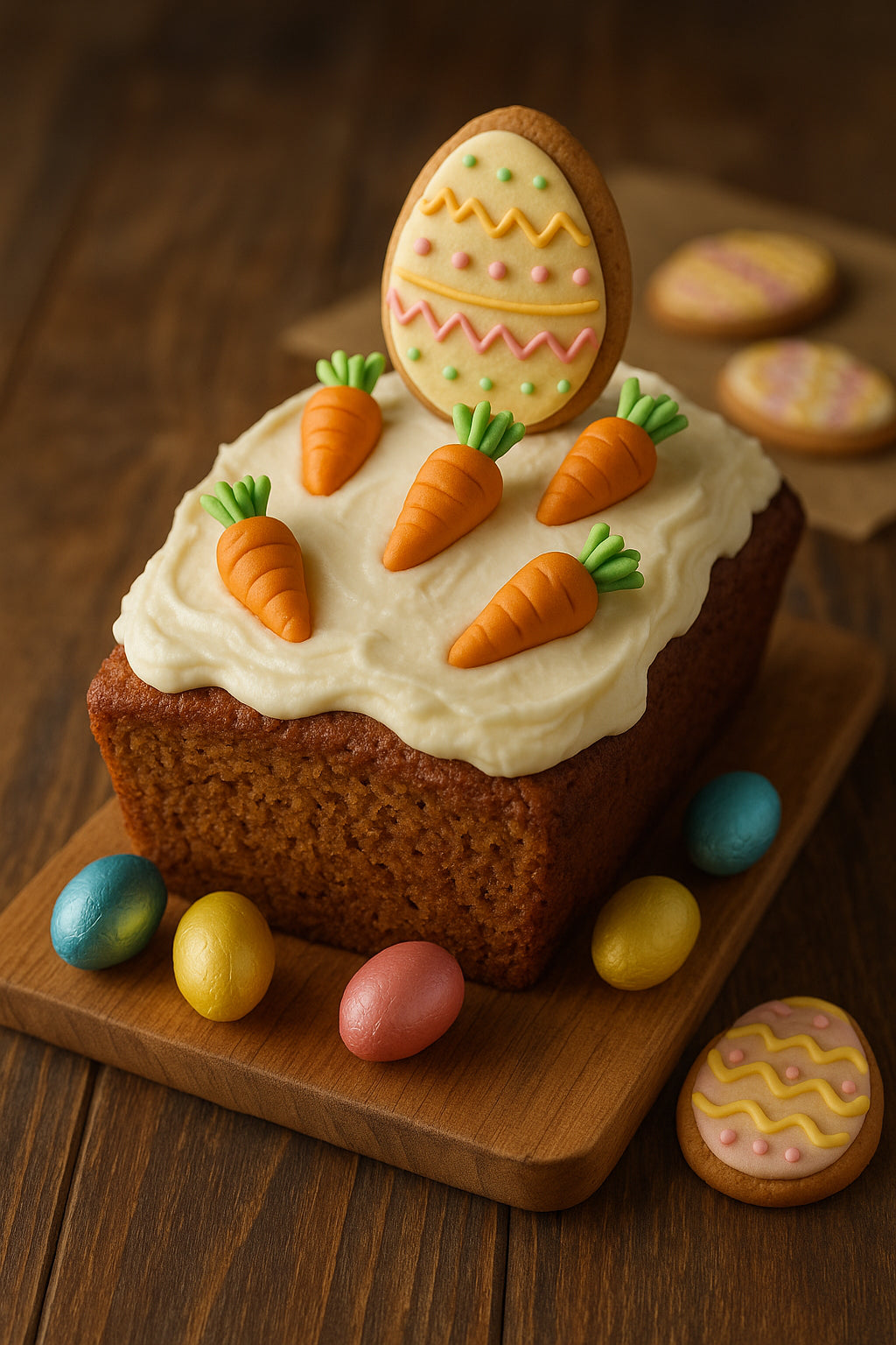 Cake carotte de Pâques