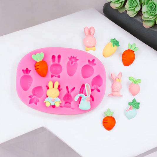 Moule silicone décoration de Pâques