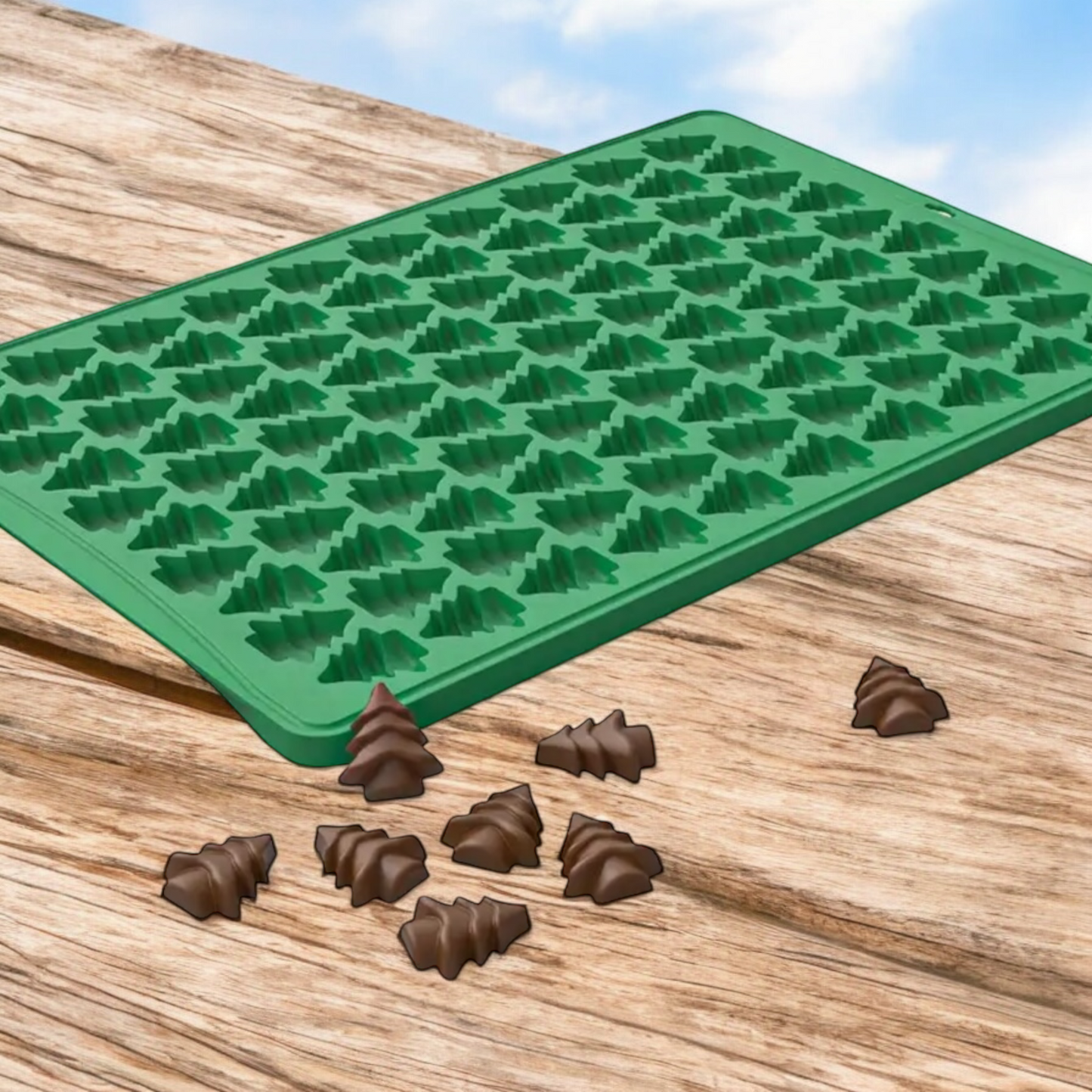 Moule silicone sapin de Noël