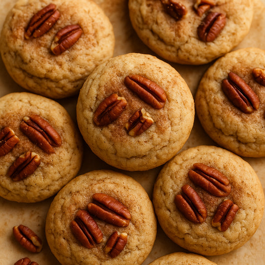 Boule de cannelle pécan cookies